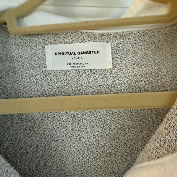 SPIRITUAL GANGSTER NICHOLS HENLEY SWEATSHIRT BRAND NEW- NWT- NEVER WORN!!! - Picture 8 of 13